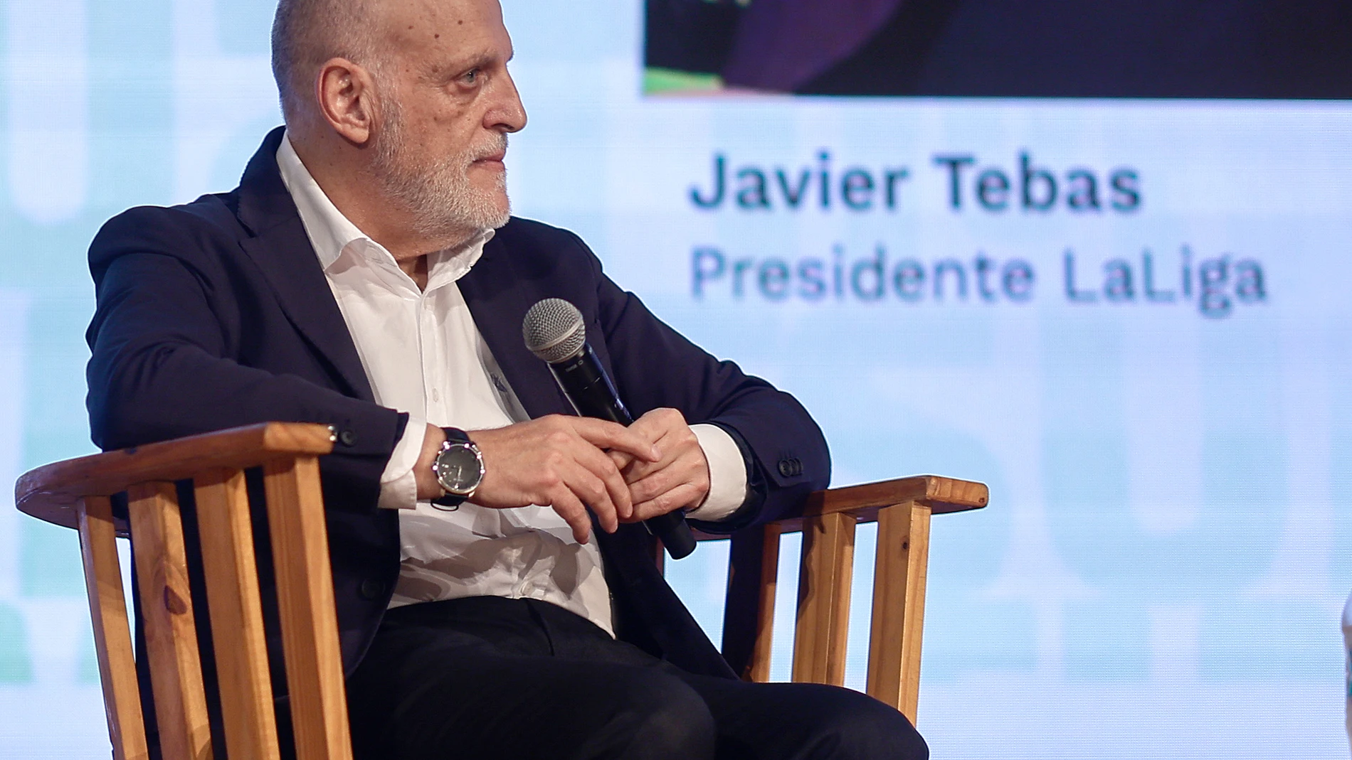Javier Tebas, presidente de LaLiga