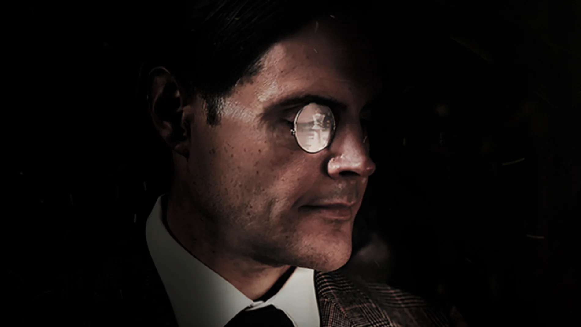 Érase un hombre a un monóculo pegado