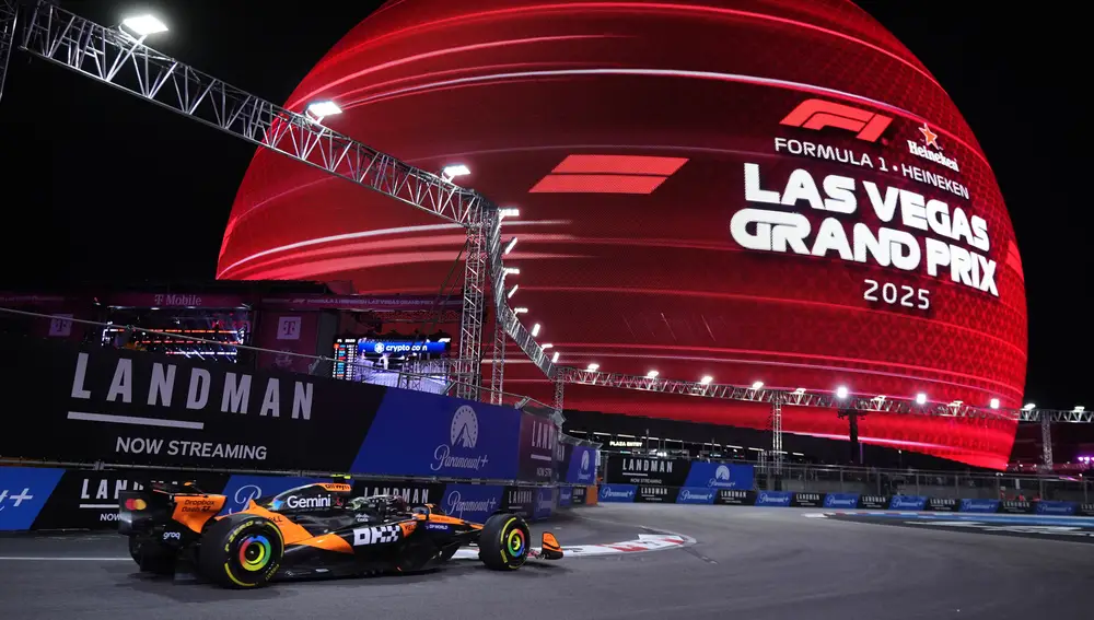 Lando Norris, en Las Vegas
