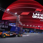 Lando Norris, en Las Vegas