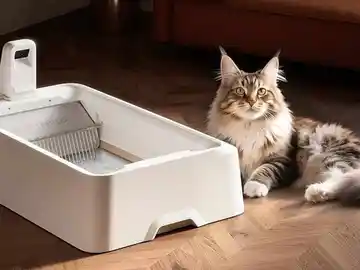 Este arenero autolimpiable también elimina los malos olores Este arenero autolimpiable también elimina los malos olores