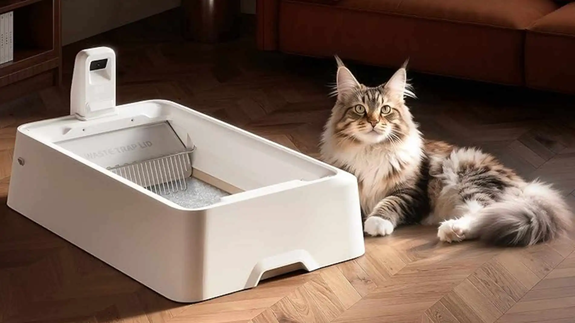 Este arenero autolimpiable también elimina los malos olores