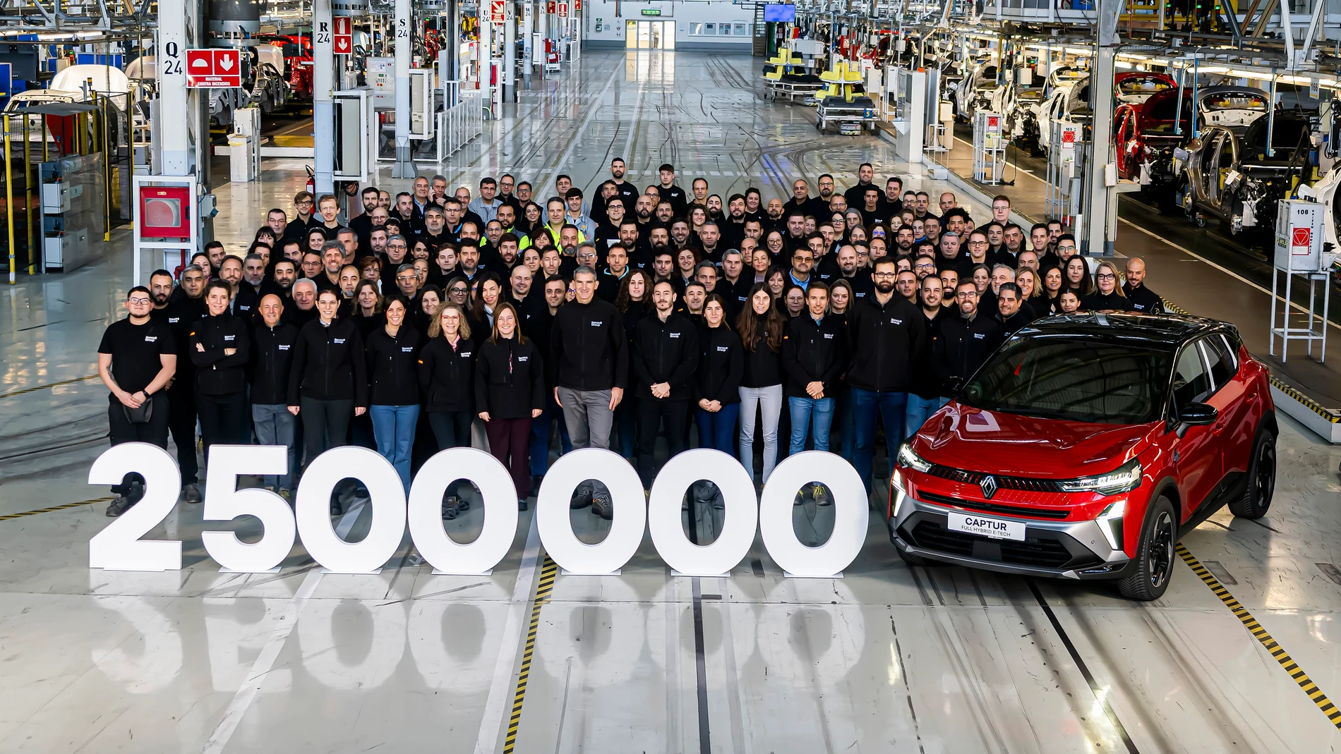 La Factoría de Valladlid produce 2,5 millones de Renault Captur
