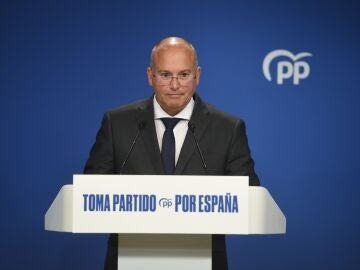 El secretario general del PP, Miguel Tellado