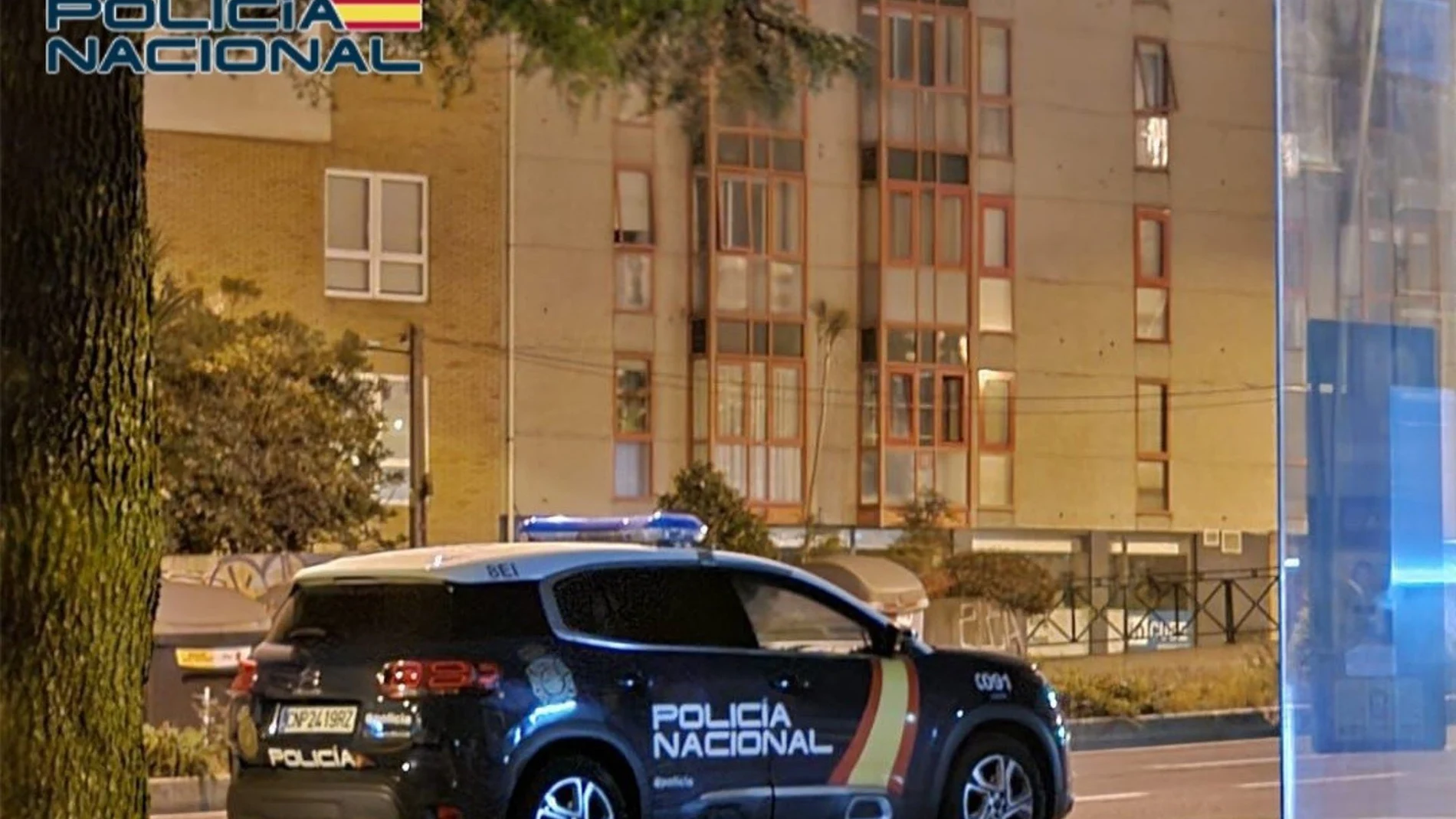 Vehículo de la Policía Nacional