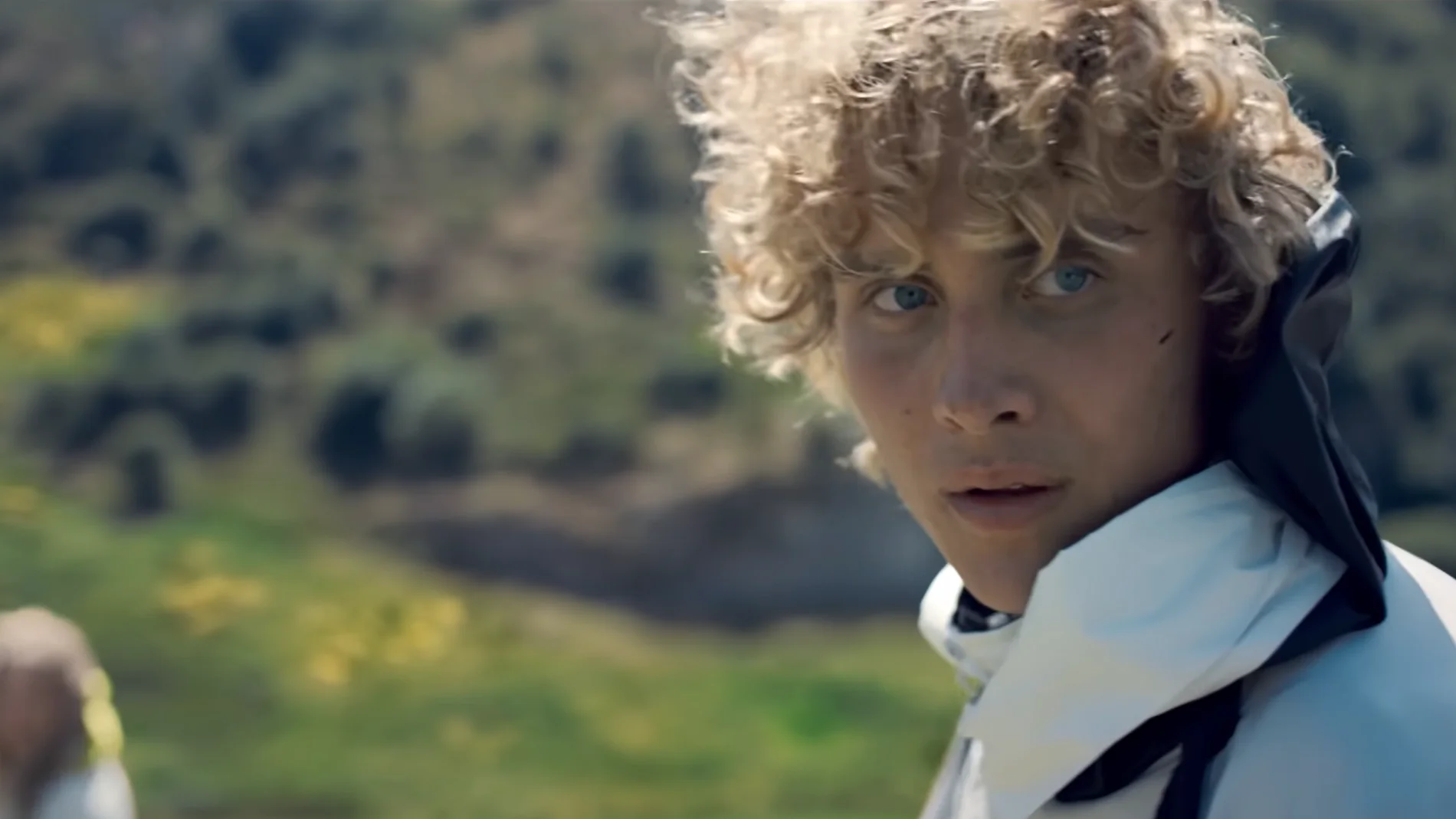 Joseph Zada como Haymitch en "Los juegos del hambre: amanecer en la cosecha"