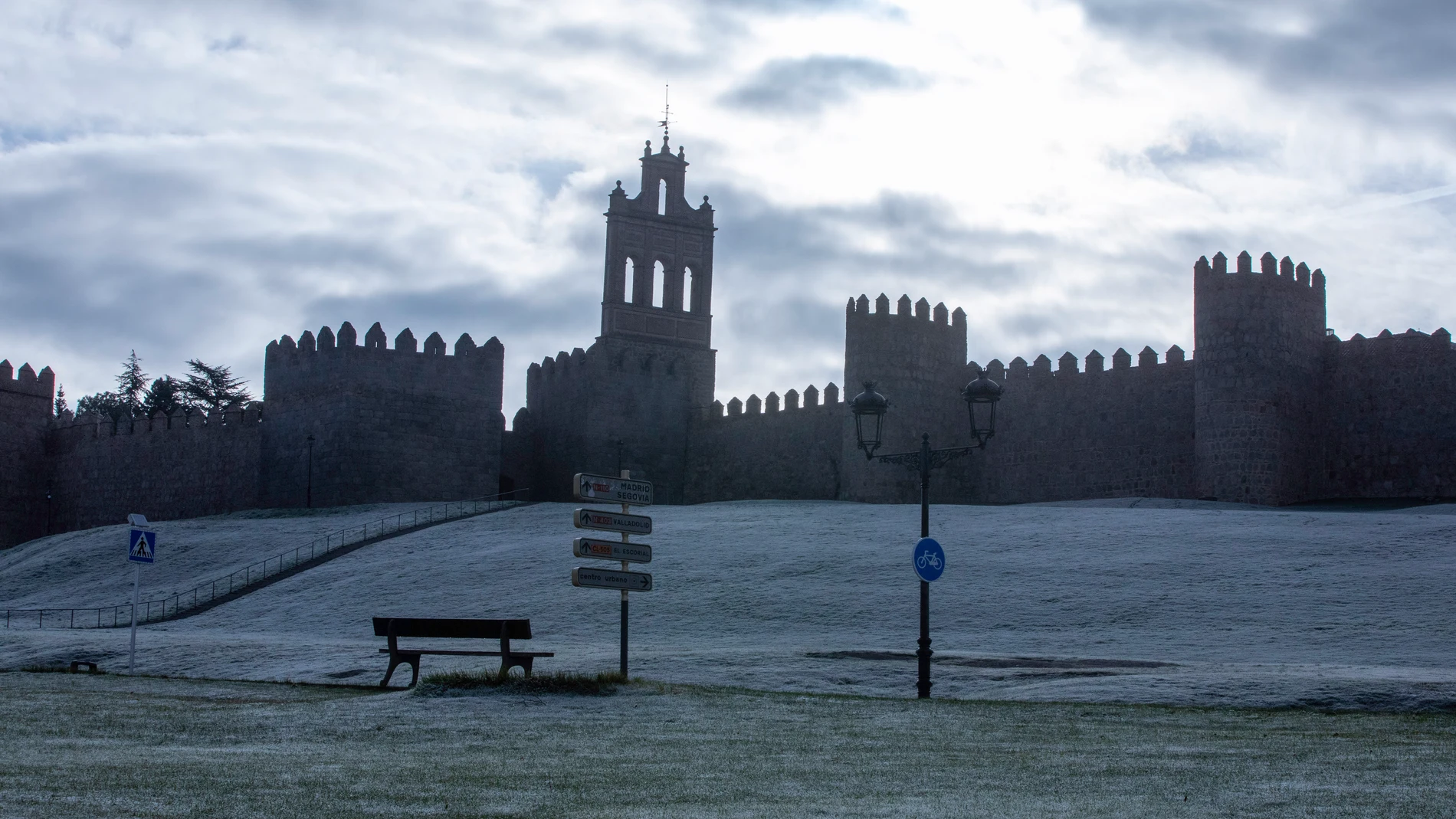 Frío en Ávila