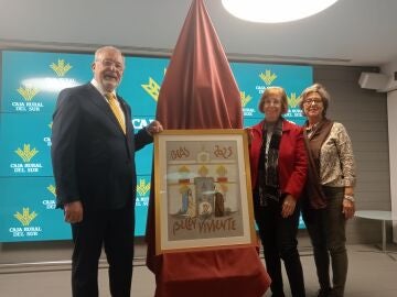 La presentación del primer belén viviente en Beas (Huelva)