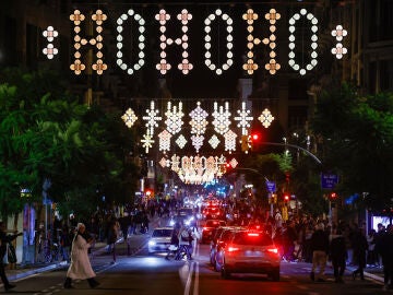 Encendido de las luces de Navidad en Barcelona