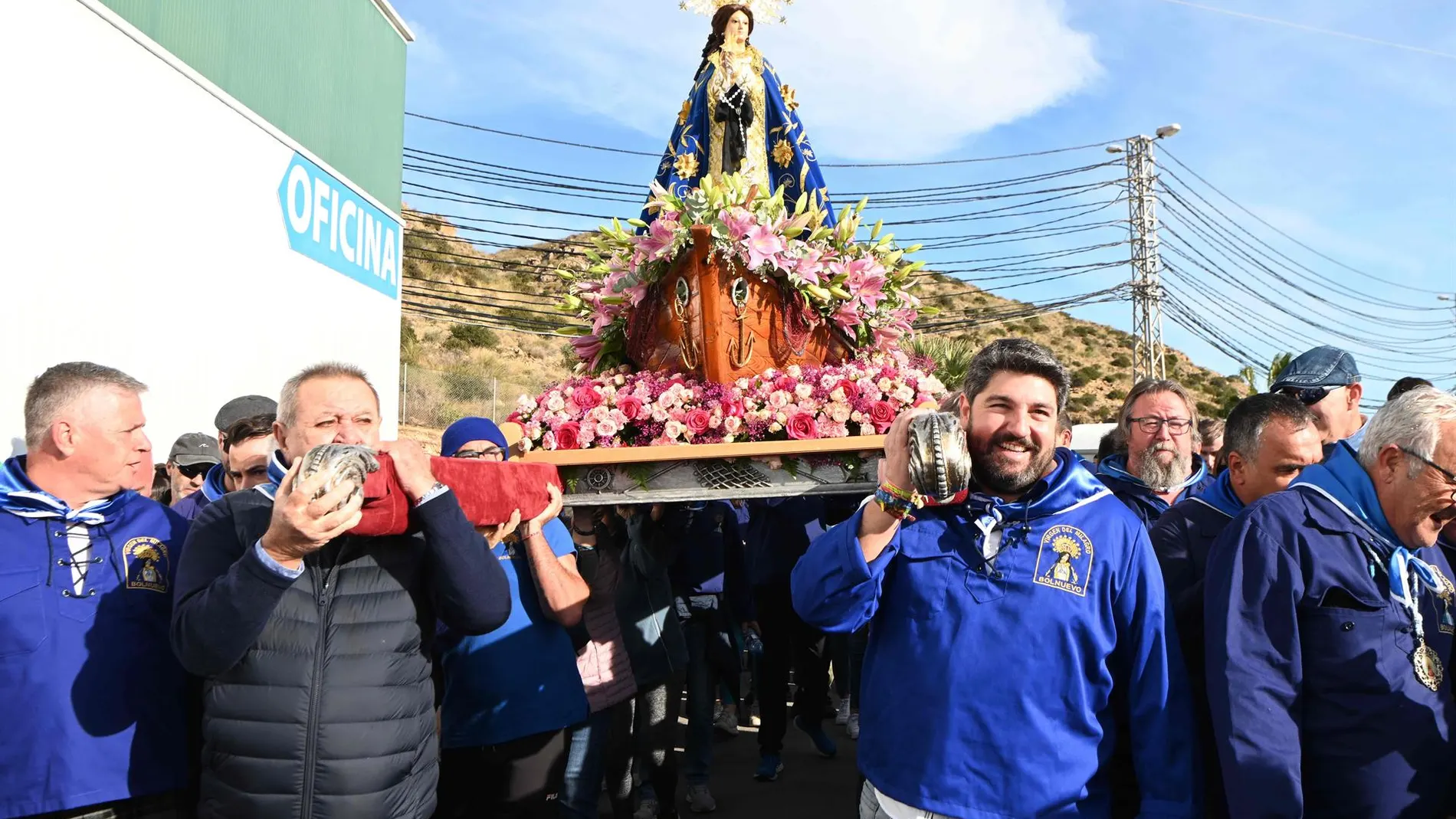 MURCIA.-López Miras celebra los 30 años del "milagro" de los regantes de Mazarrón para convertir la zona en potencia del tomate