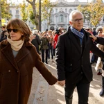 Manifestación frente al Tribunal Supremo en Madrid en apoyo al fiscal general del Estado, Álvaro García Ortiz