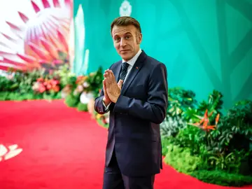 El presidente francés Emmanuel Macron El presidente francés Emmanuel Macron