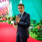 El presidente francés Emmanuel Macron