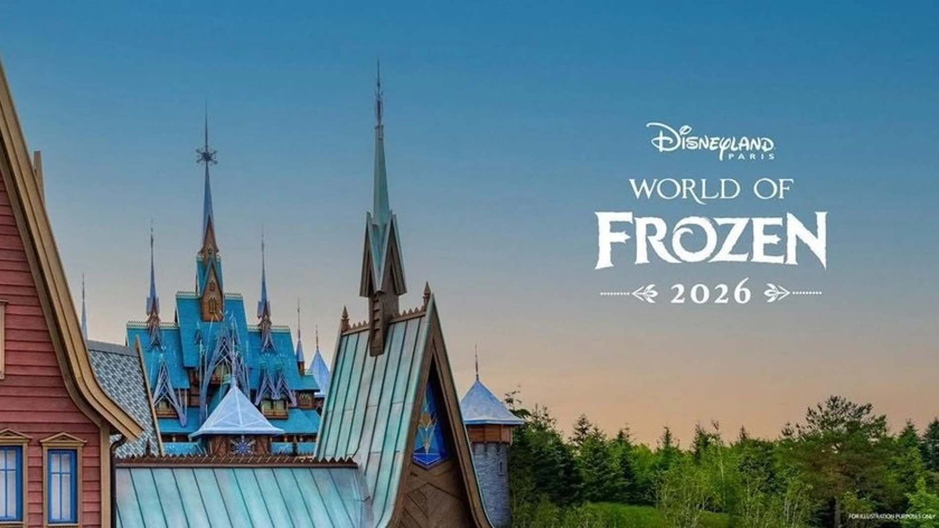 Disneyland Paris anuncia la fecha de apertura de World of Frozen REMITIDA / HANDOUT por DISNEYLAND PARIS Fotografía remitida a medios de comunicación exclusivamente para ilustrar la noticia a la que hace referencia la imagen, y citando la procedencia de la imagen en la firma 23/11/2025