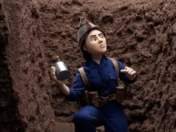 Un fotograma del corto de animación "Carmela" Un fotograma del corto de animación "Carmela"