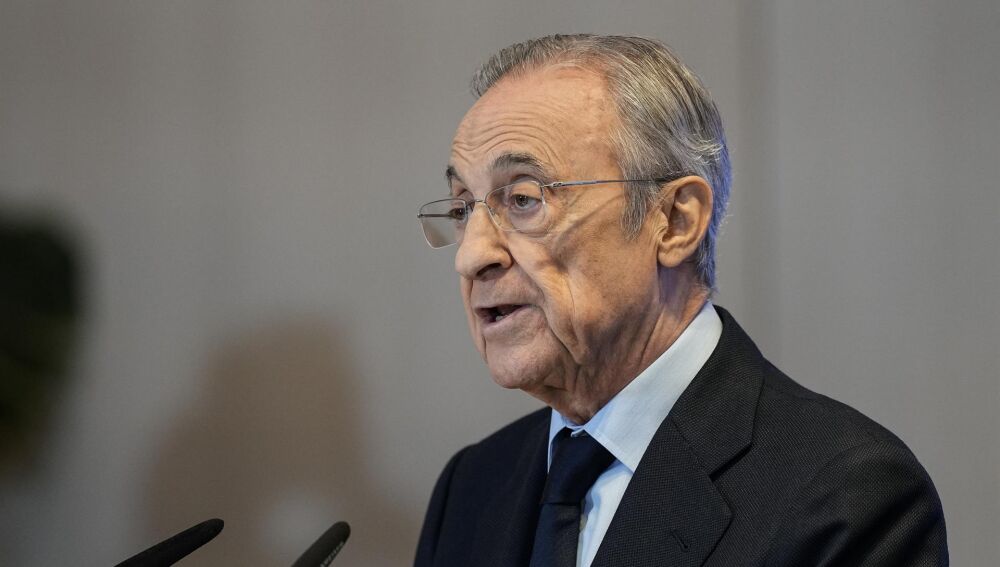 MADRID.-Florentino Pérez: "El calendario es cada vez más dañino para la salud de los futbolistas, es una barbaridad"