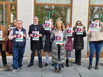 Concentración simbólica de CSIF en el 25N para denunciar la violencia contra la mujer Concentración simbólica de CSIF en el 25N para denunciar la violencia contra la mujer