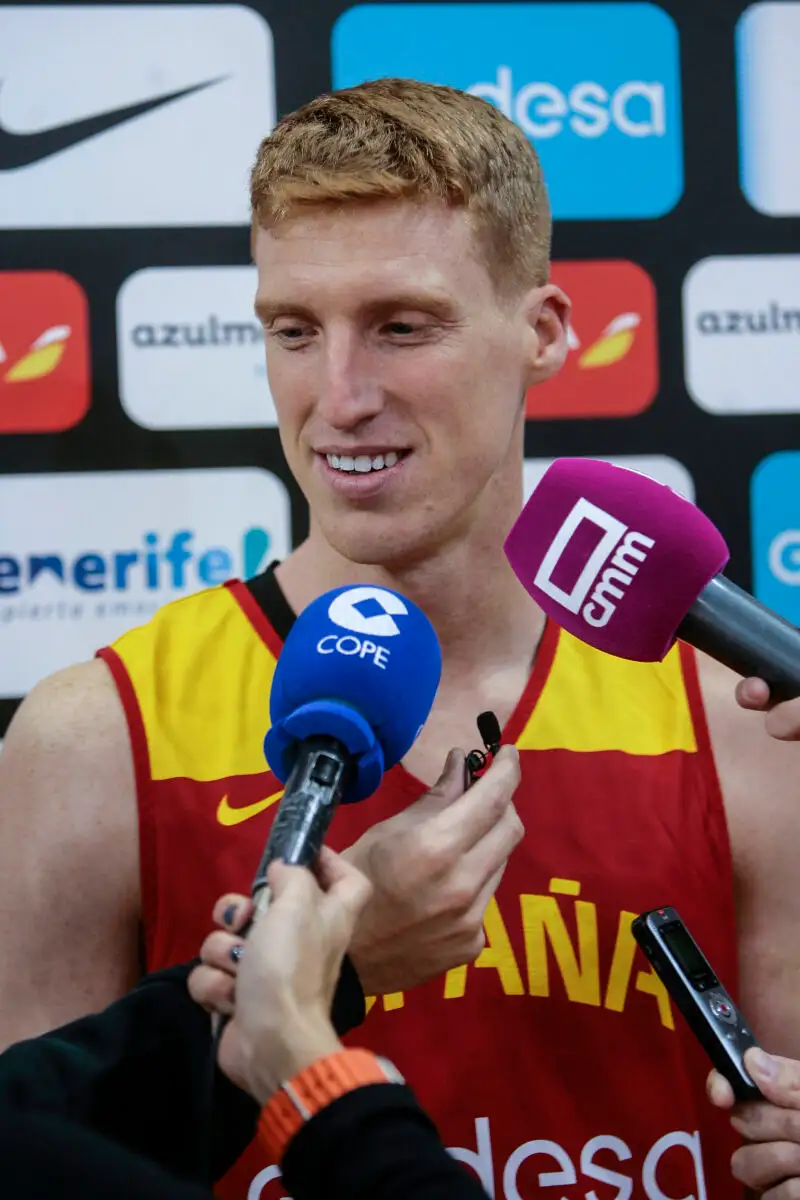 ENTRENAMIENTO DE LA SELECCIÓN ESPAÑOLA DE BALONCESTO EN GUADALAJARA