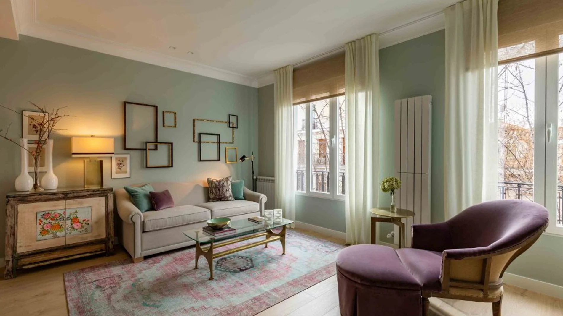 Interior de uno de los apartamentos de Be Mate