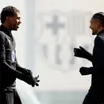 Entrenamiento del FC Barcelona