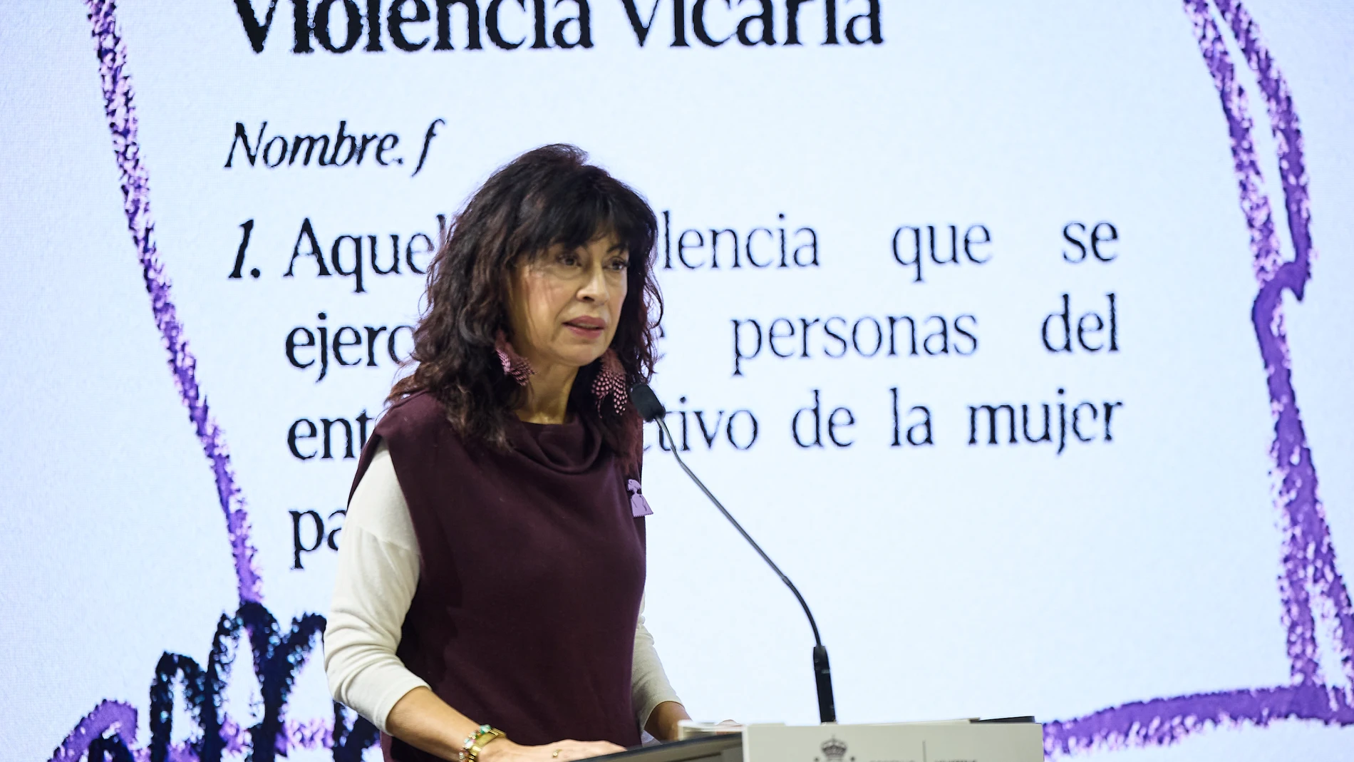 La ministra de Igualdad, Ana Redondo, presenta la campaña institucional con motivo del Día Internacional de la Eliminación de la Violencia contra las Mujeres, a 24 de noviembre de 2025, en Madrid (España). Madrid se prepara para conmemorar un año más el Día Internacional para la Eliminación de la Violencia contra las Mujeres, este martes 25 de noviembre, en un contexto marcado por la nueva fragmentación del movimiento feminista en la capital. Mientras, la ministra de Igualdad, Ana Redondo, p...