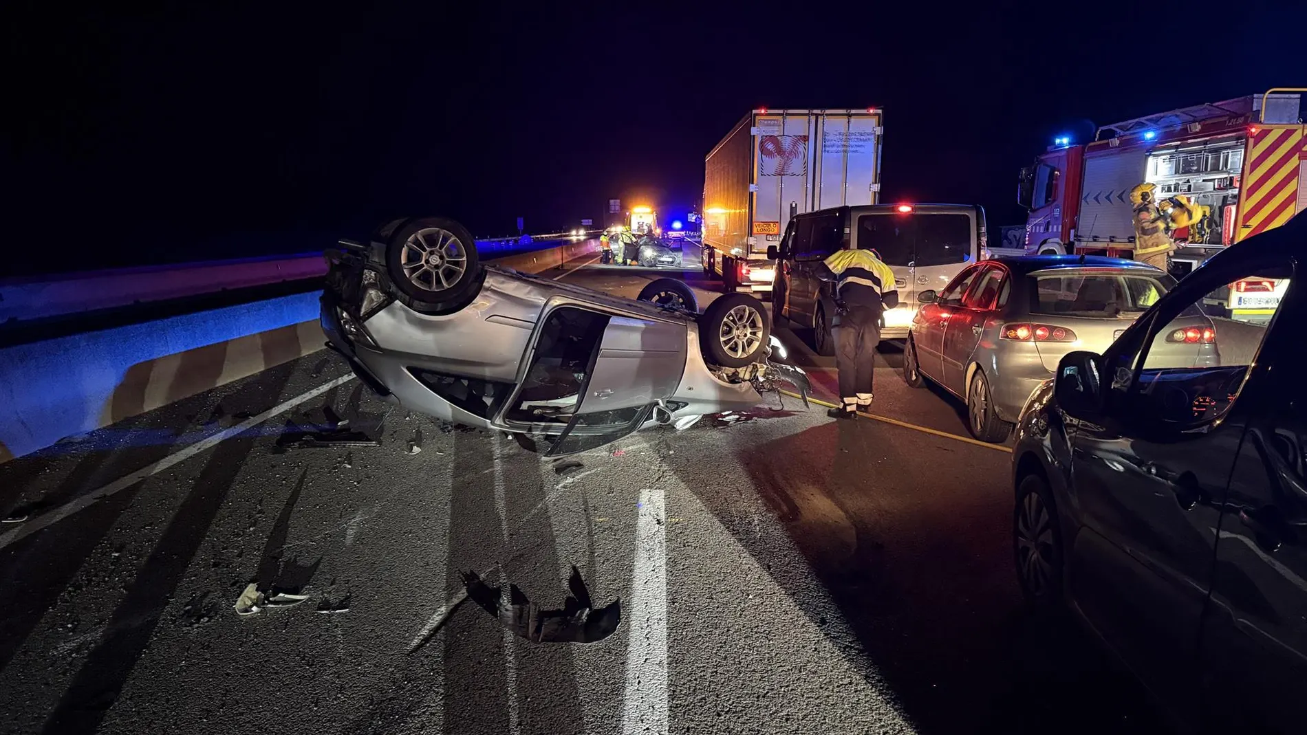 Accidente en la C-17