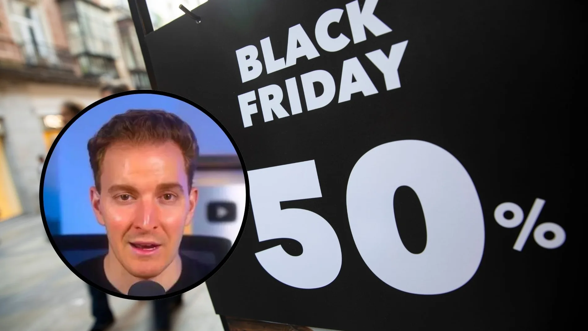 Javier, asesor financiero: "Cuidado, muchas empresas inflan el precio de sus productos antes del Black Friday"