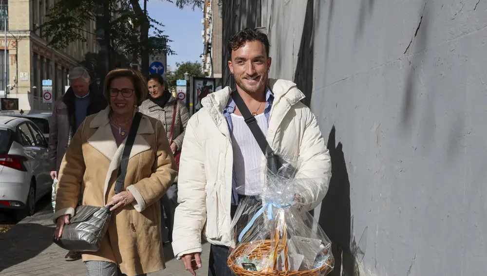 Merchi, madre de Anabel Pantoja, y Álvaro Cuenca, su compañero de baile en "Bailando con las estrellas"