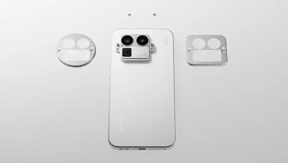 Así es el módulo de cámaras intercambiable del realme GT 8 Pro