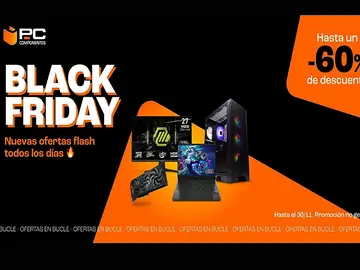PcComponentes activa las rebajas más salvajes del año durante el Black Friday: 11 chollos en tecnología, hogar y más PcComponentes