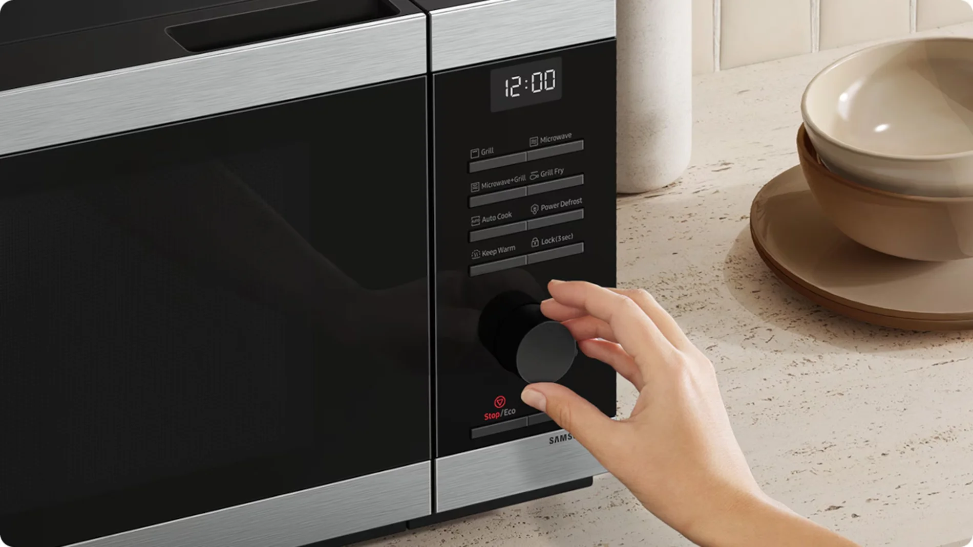 Microondas con grill Samsung