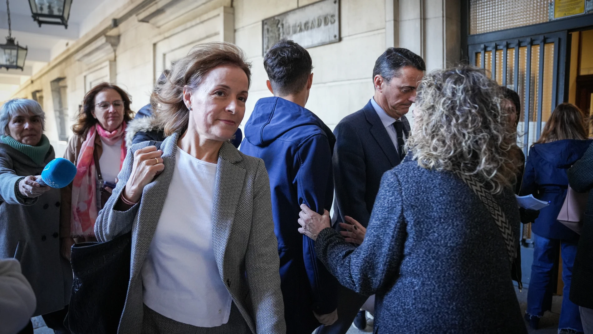 La actual gerente del SAS, en los juzgados