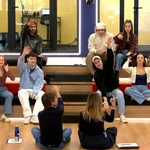 Los concursantes durante el reparto de temas para la próxima Gala 11 de 'OT 2025'