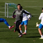 Entrenamiento del Real Madrid