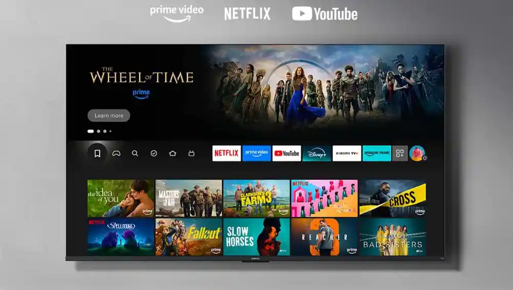 Al llevar Google TV, esta Smart TV ofrece acceso a cualquier plataforma de streaming