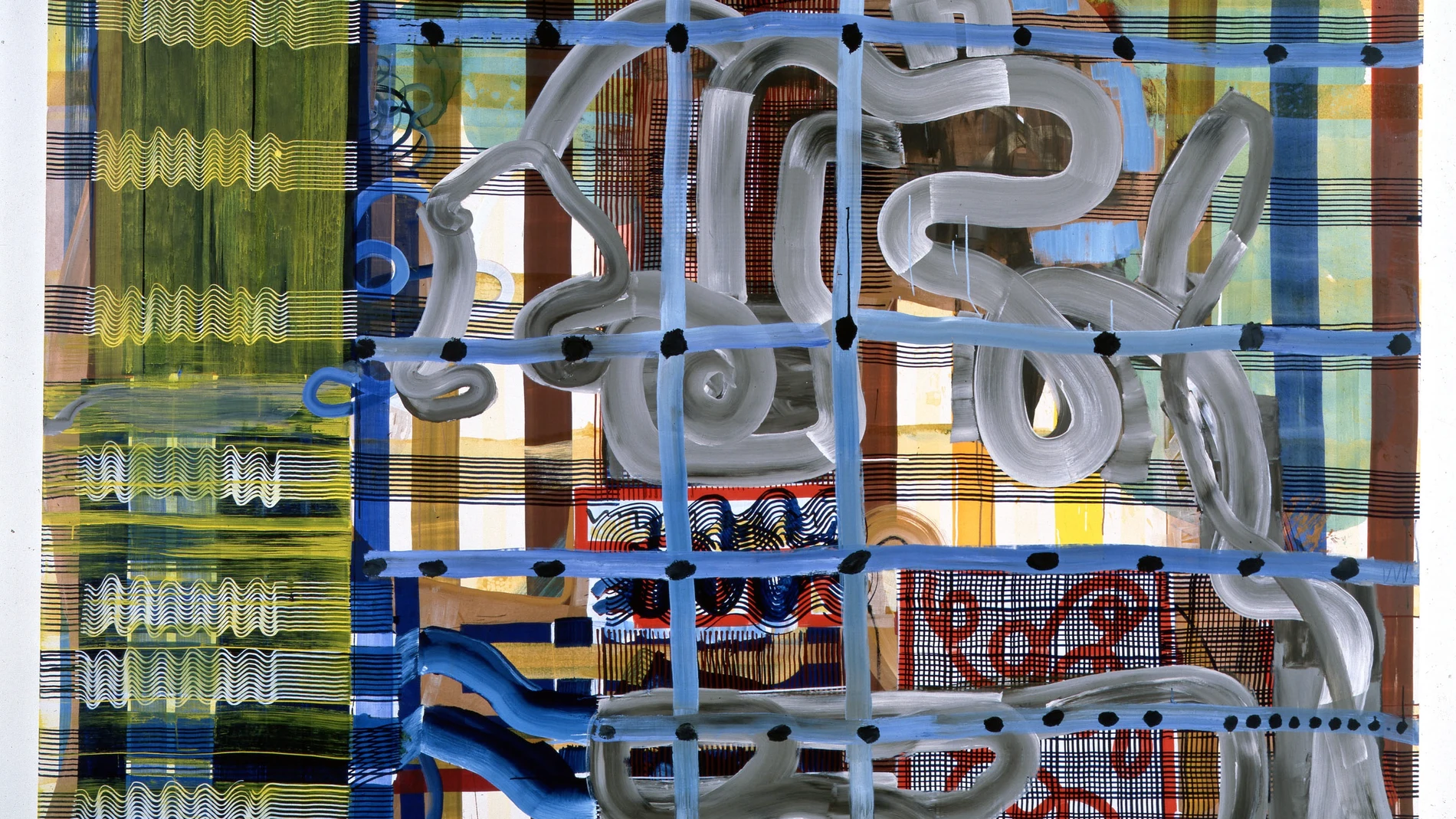 (Foto de ARCHIVO) Juan Uslé. Manthis, 1998-1999. Colección Museo Helga de Alvear, Cáceres. © Juan Uslé, VEGAP, Madrid, 2025 REMITIDA / HANDOUT por JUAN USLÉ Fotografía remitida a medios de comunicación exclusivamente para ilustrar la noticia a la que hace referencia la imagen, y citando la procedencia de la imagen en la firma 03/01/1999