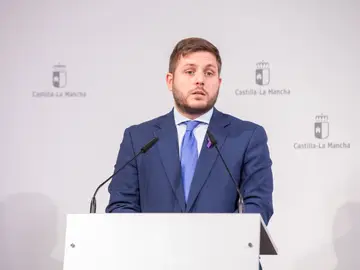 El consejero de Fomento, Nacho Hernando, en el Palacio de Fuensalida de Toledo El consejero de Fomento, Nacho Hernando, en el Palacio de Fuensalida de Toledo
