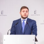  El consejero de Fomento, Nacho Hernando, en el Palacio de Fuensalida de Toledo