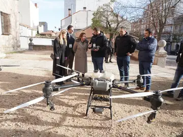 González Corral junto a Guzmán Gómez en Medina del Campo González Corral junto a Guzmán Gómez en Medina del Campo