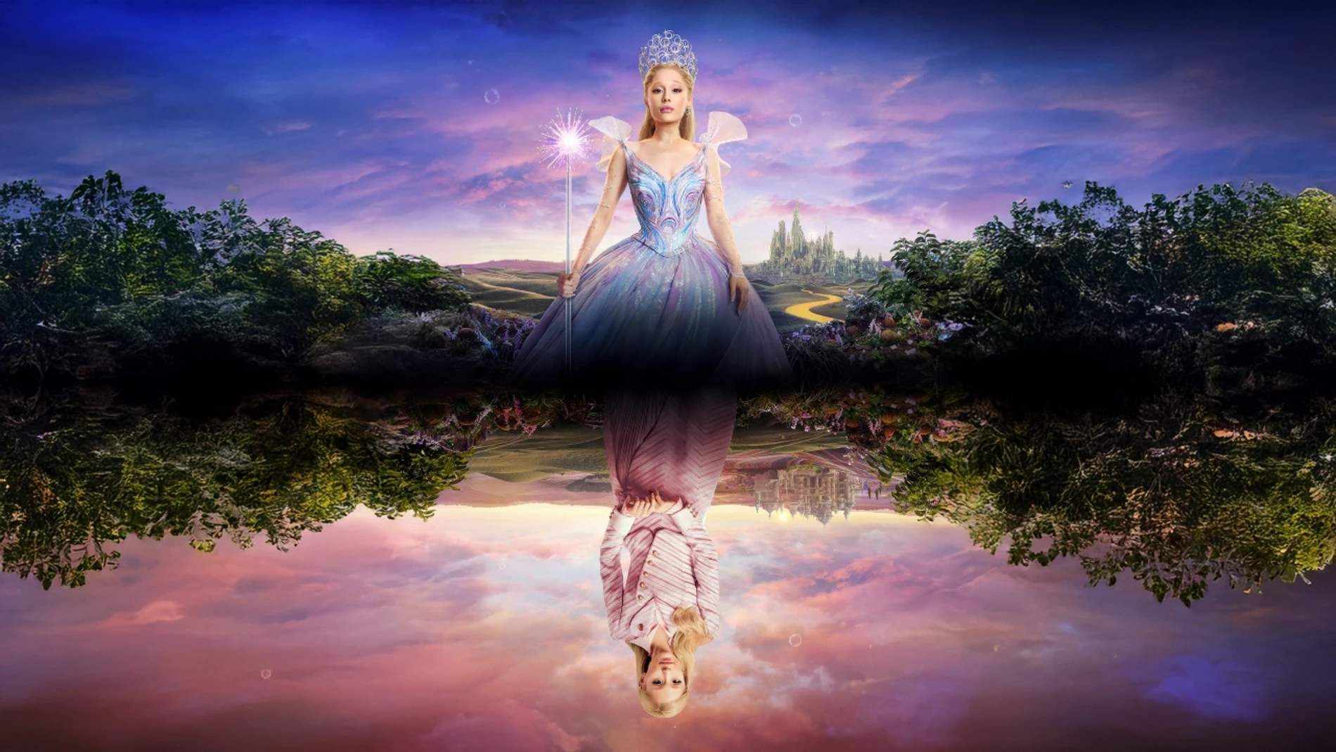 El personaje de Glinda simboliza el contraste entre apariencia y realidad en 'Wicked'