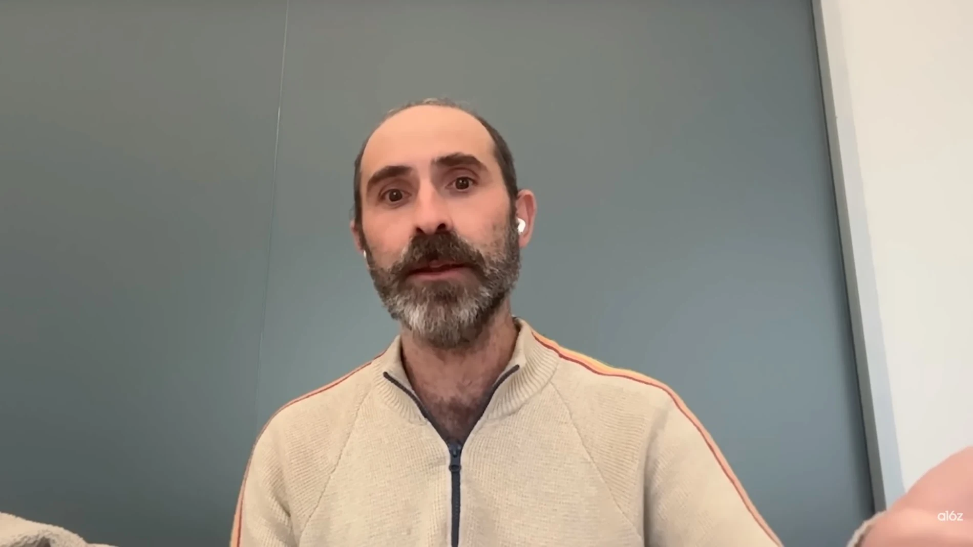 Emmett Shear durante su intervención en el pódcast a16z