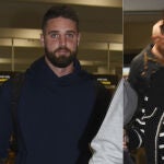 David Rodríguez y su suegra Merchi