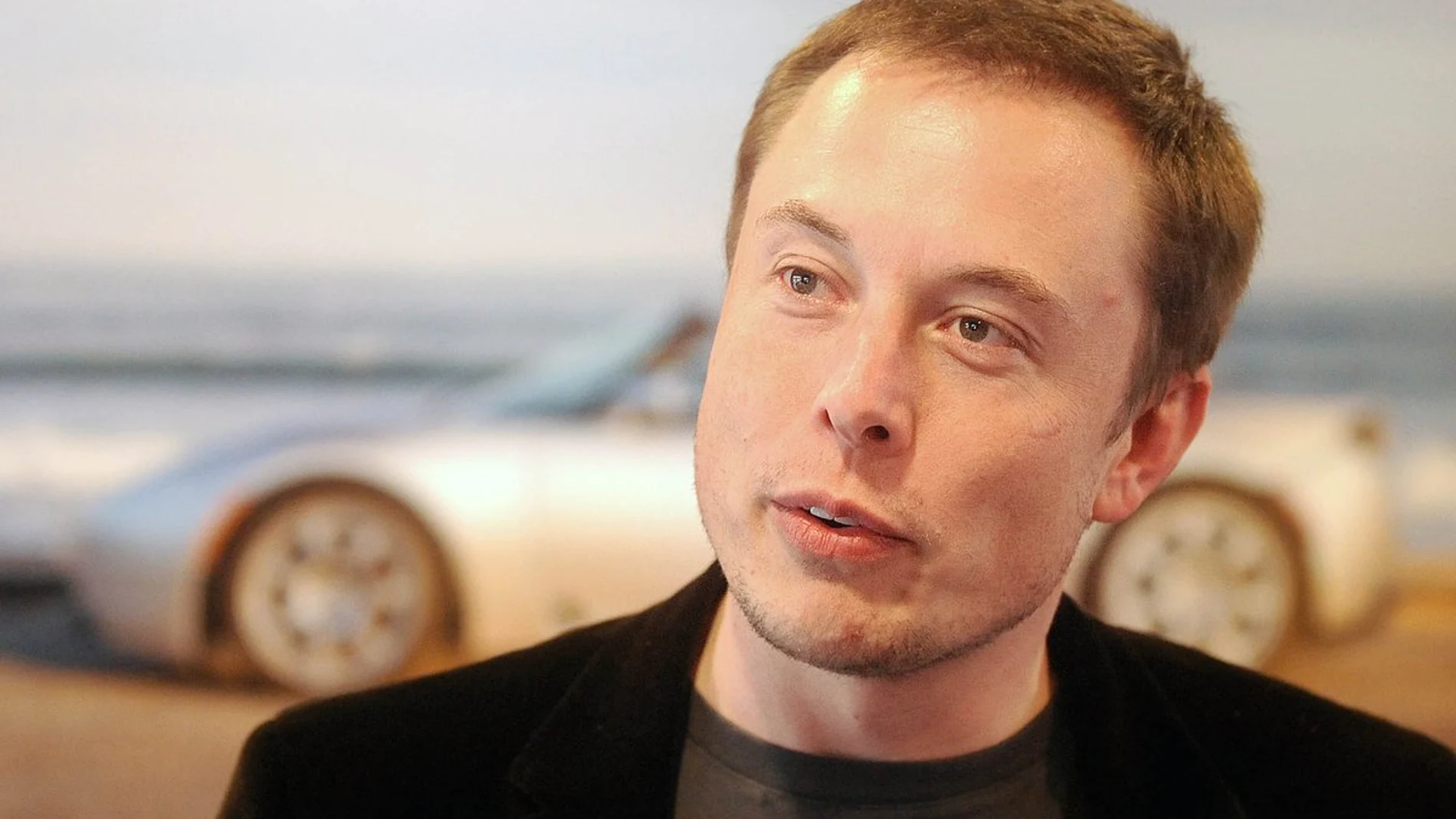 Elon Musk, dueño de Tesla y SpaceX, en la etapa inicial de ambos proyectos