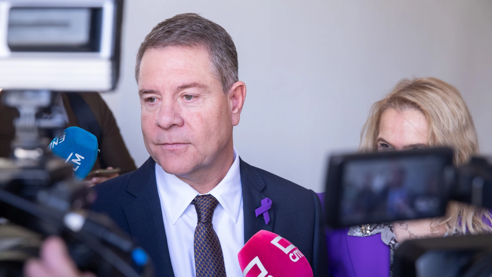 El presidente de Castilla-La Mancha, Emiliano García-Page