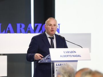 Miguel Tellado, secretario general del PP, este martes en la sede de LA RAZÓN