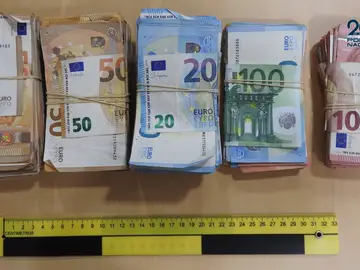 Dinero incautado Dinero incautado