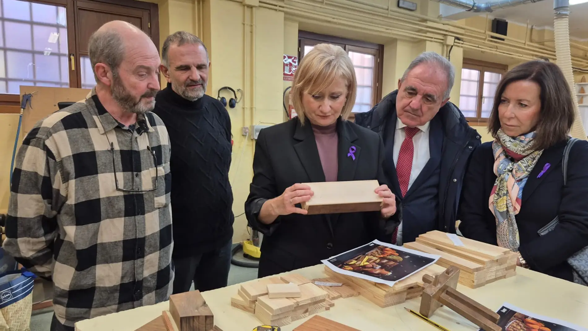 Leticia García destaca en Palencia el potencial de los oficios artísticos y creativos en Castilla y León