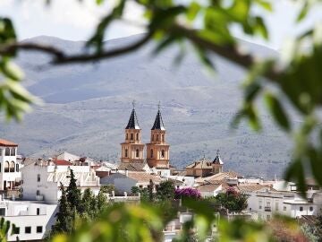 Vista de Órgiva, en Granada