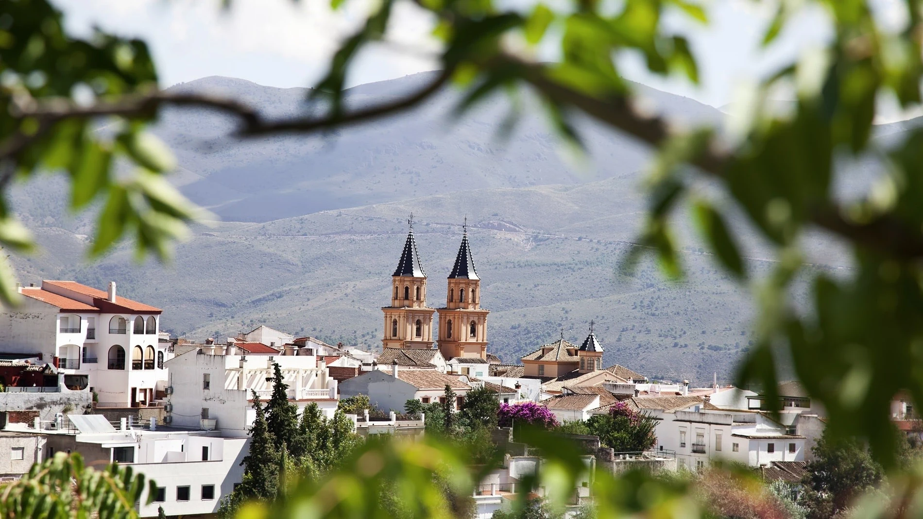Vista de Órgiva, en Granada