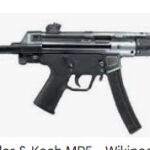 Un subfusil HK MP5 